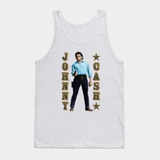 Johnny Cash - The Country Music Outlaw Tank Top